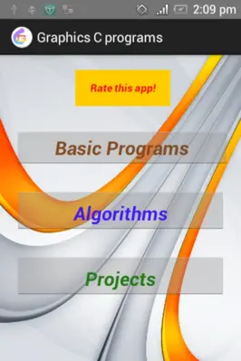 Graphics C programs android App screenshot 0