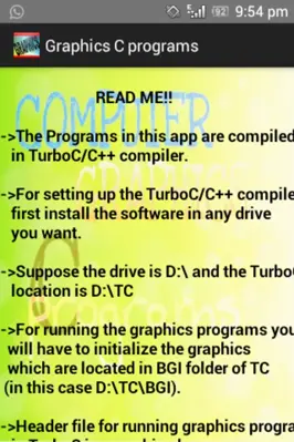 Graphics C programs android App screenshot 6